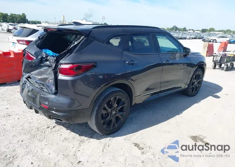 2021 Chevrolet Blazer Fwd Rs из США, поврежденный, VIN 3GNKBERS1MS572219